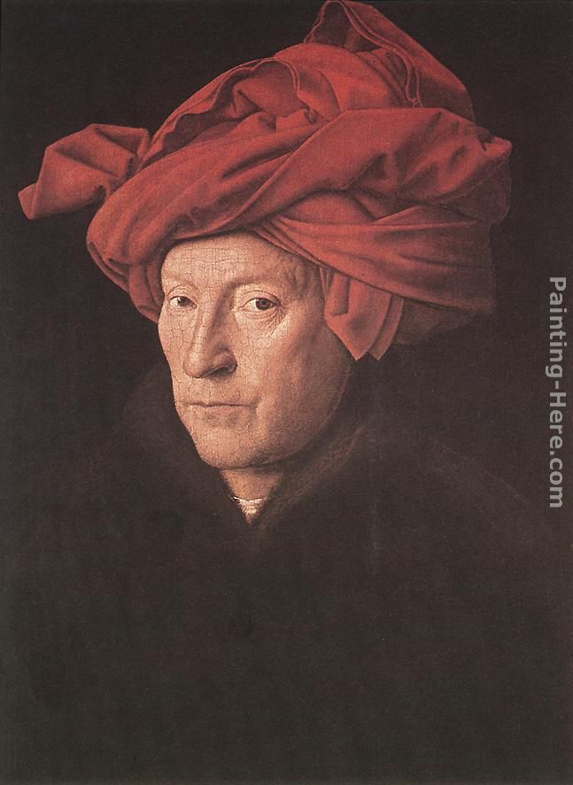 Jan van Eyck Man in a Turban